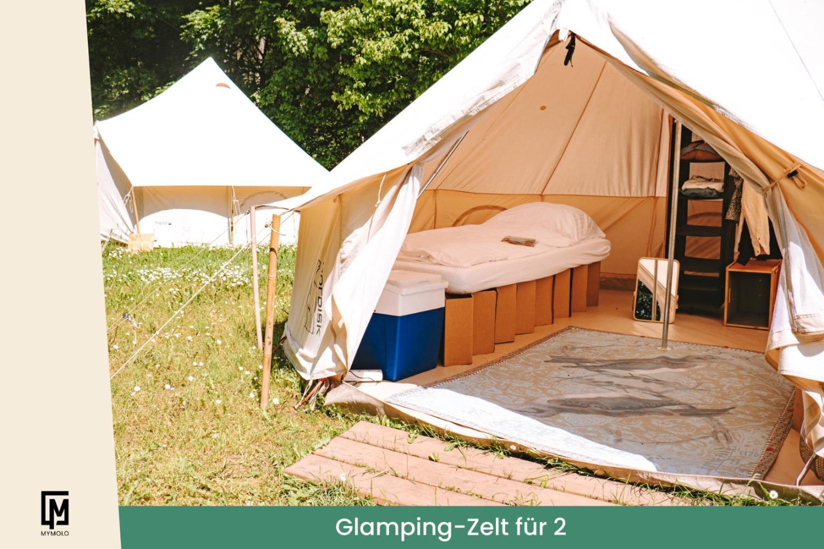 Glamping In Der Zeche Ewald Herten Herten  Exterior foto