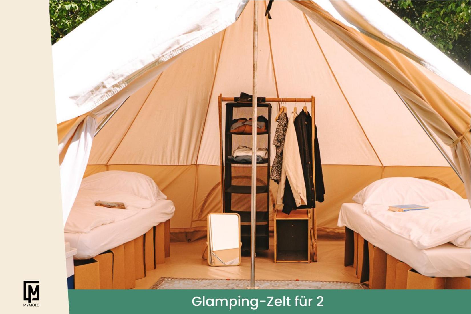 Glamping In Der Zeche Ewald Herten Herten  Exterior foto