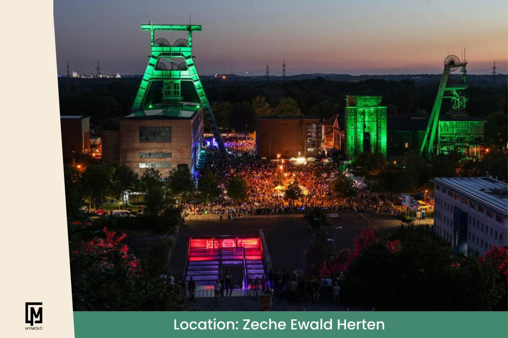 Glamping In Der Zeche Ewald Herten Herten  Exterior foto