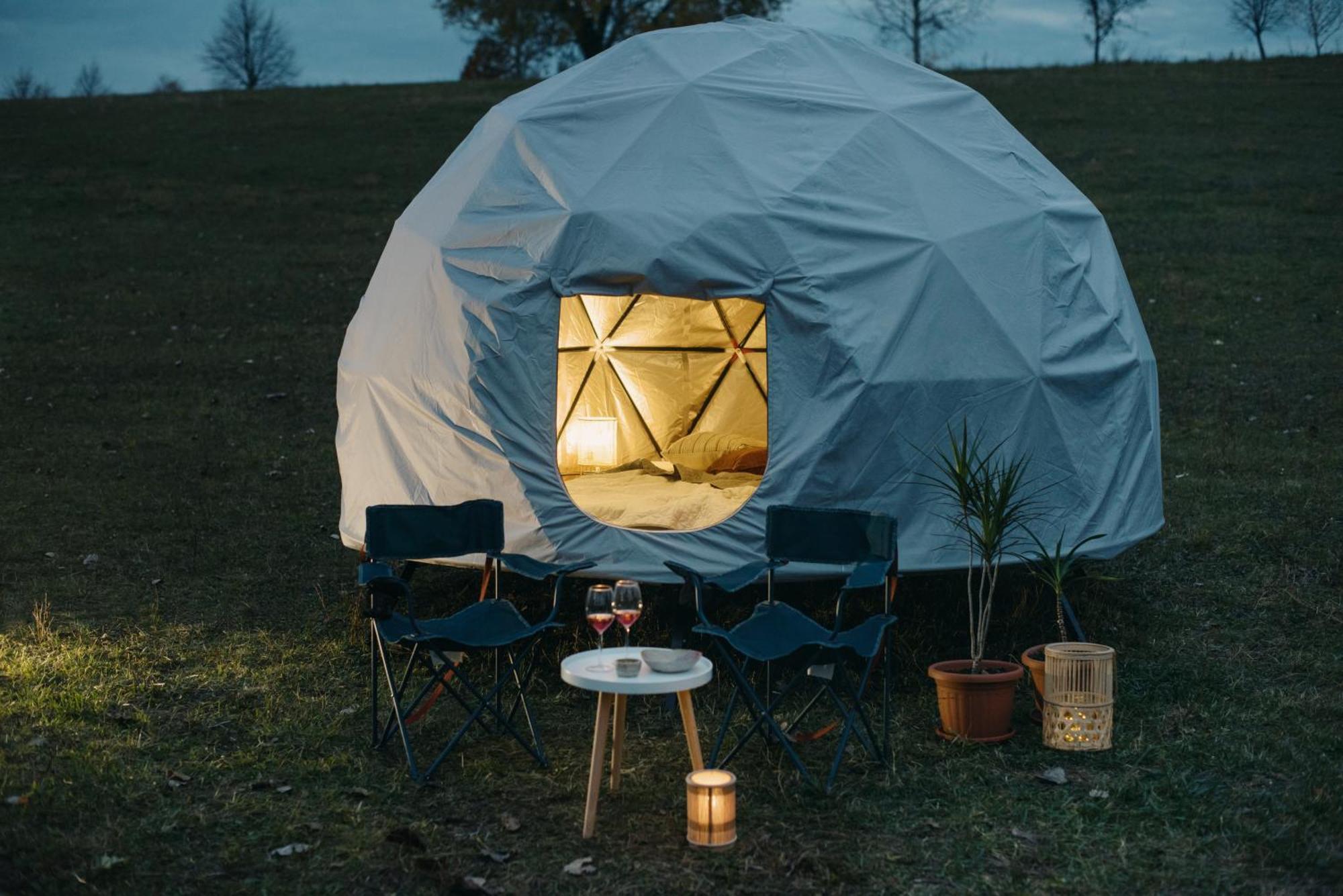 Glamping In Der Zeche Ewald Herten Herten  Exterior foto
