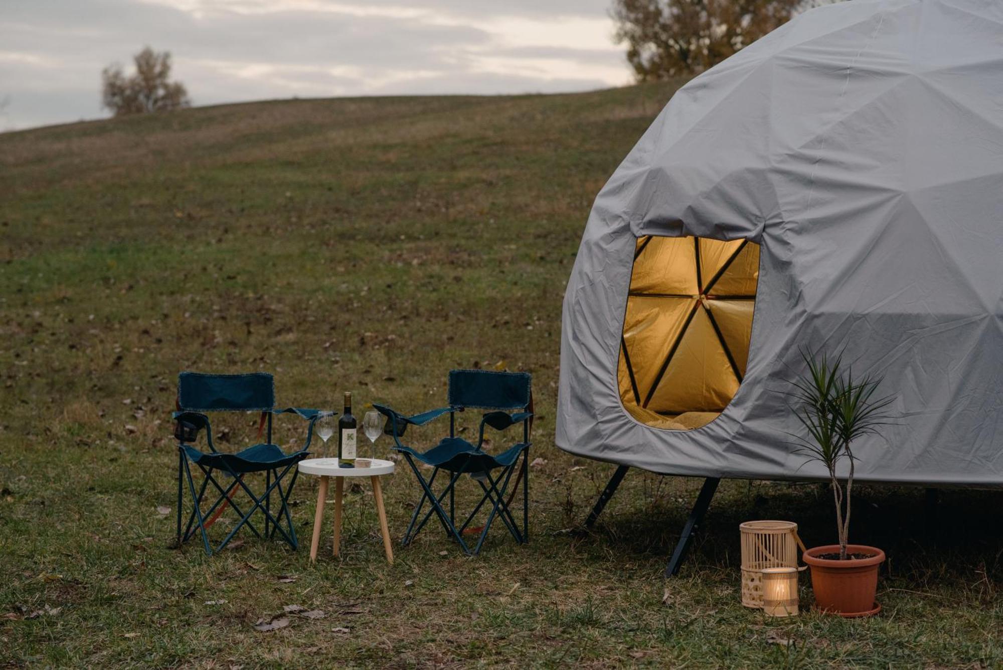 Glamping In Der Zeche Ewald Herten Herten  Exterior foto